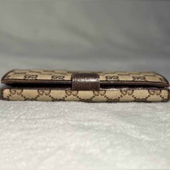 Authenticated Gucci GG Canvas Continental Wallet - Picture 3 of 11